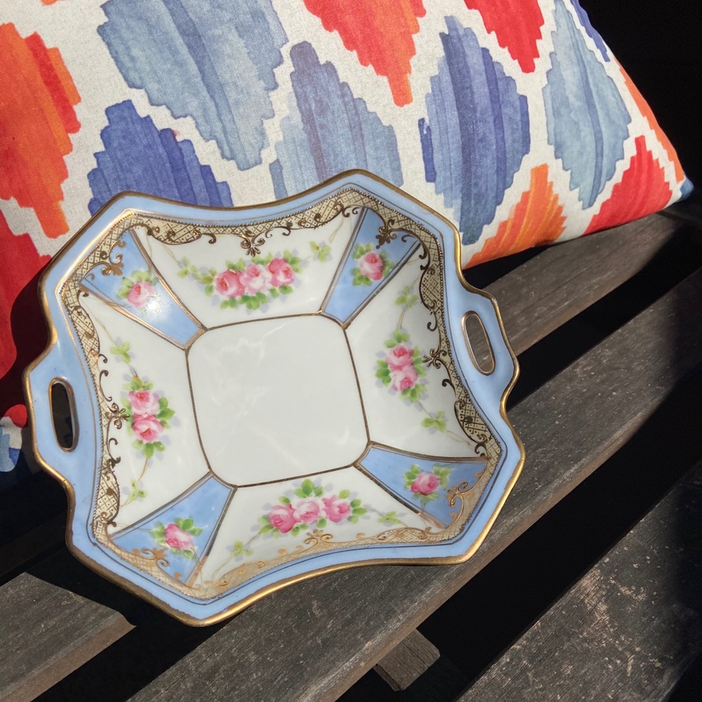 Antique Japanese Catch All Dish